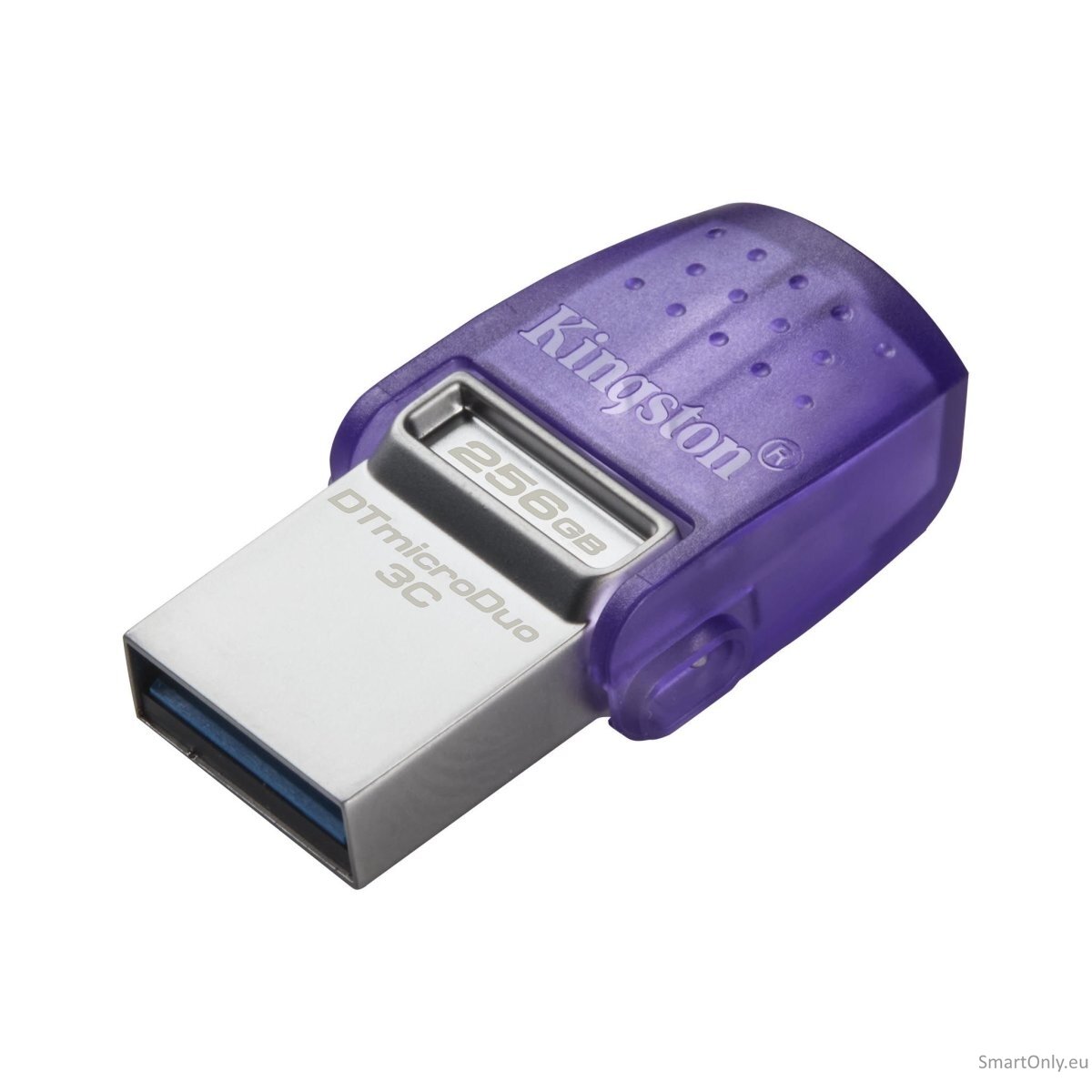 Kingston | DataTraveler | DT Micro Duo 3C | 256 GB | USB Type-C and Type-A | Purple 1