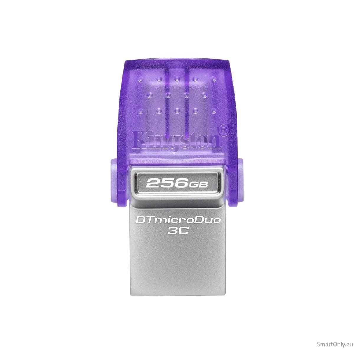 Kingston | DataTraveler | DT Micro Duo 3C | 256 GB | USB Type-C and Type-A | Purple 3