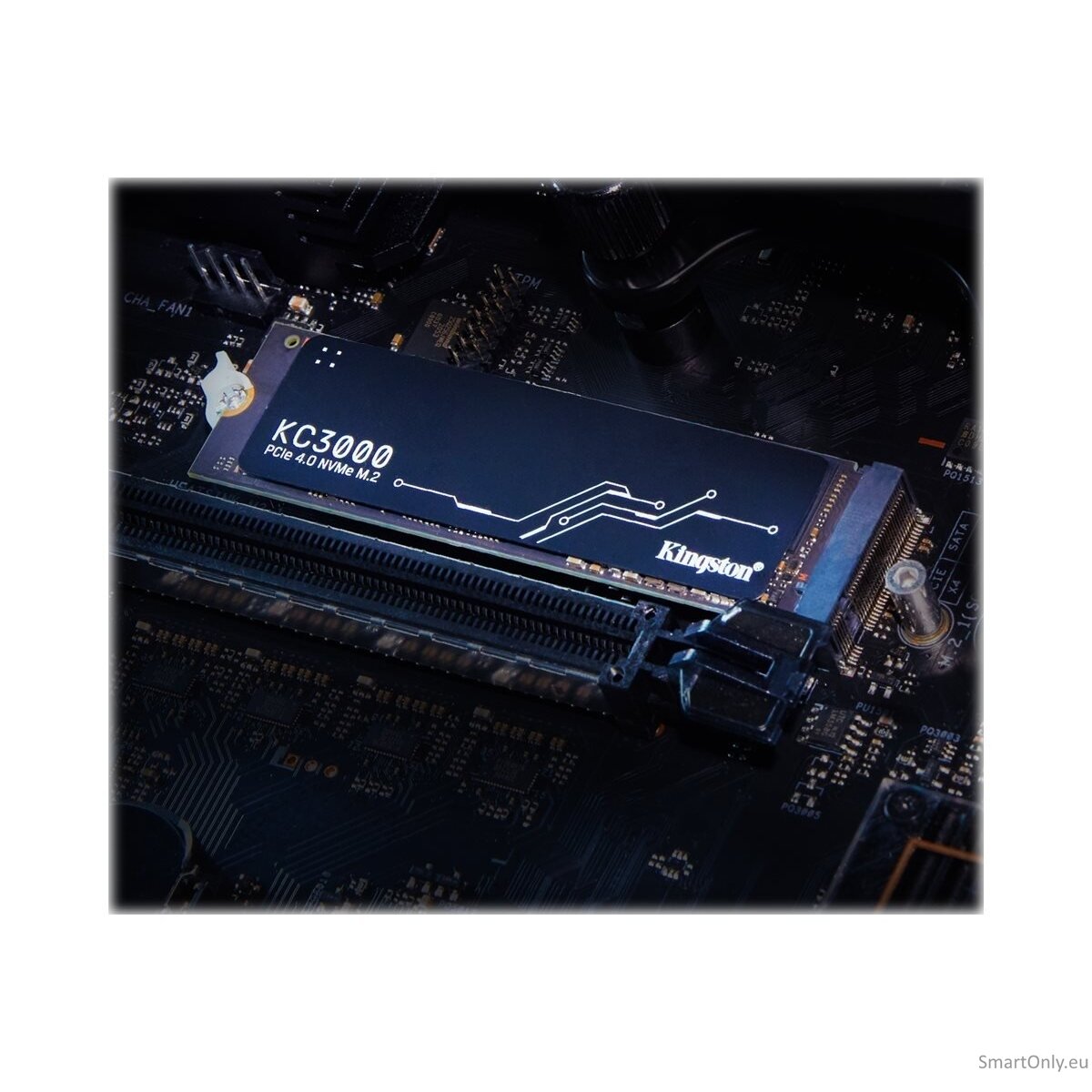 Kingston | SSD | KC3000 | 2048 GB | SSD form factor M.2 2280 | Solid-state drive interface PCIe 4.0 NVMe M.2 | Read speed 7000 MB/s | Write speed 7000 MB/s 6