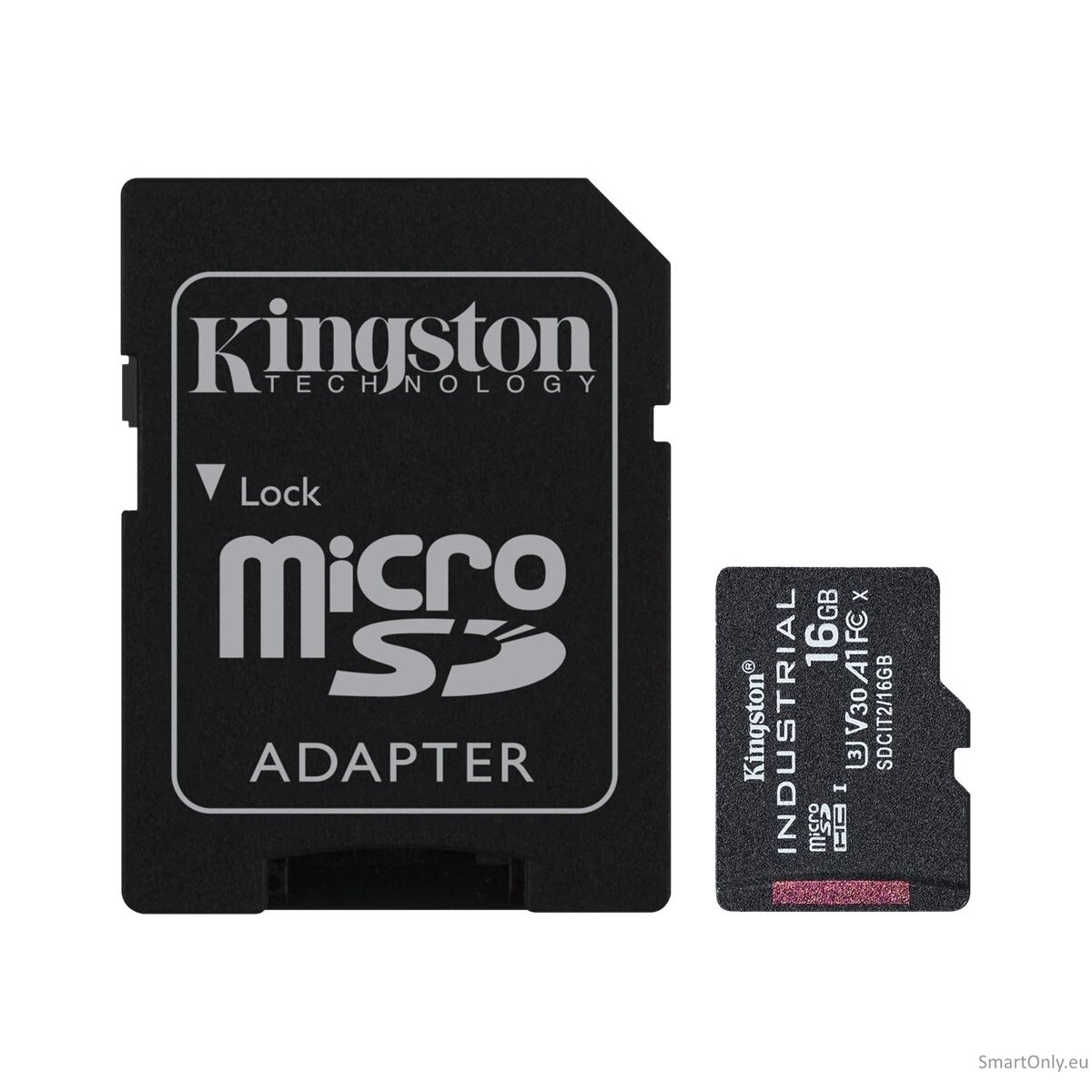 Kingston | UHS-I | 16 GB | microSDHC/SDXC Industrial Card | Flash memory class Class 10, UHS-I, U3, V30, A1 | SD Adapter 3 Kingston | UHS-I | 16 GB | microSDHC/SDXC Industrial Card | Flash memory class Class 10, UHS-I, U3, V30, A1 | SD Adapter 3