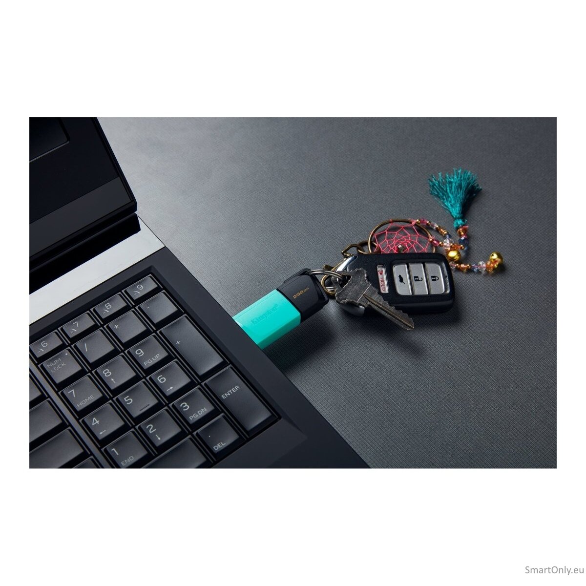 Kingston | USB Flash Drive | DataTraveler Exodia | 256 GB | USB 3.2 Gen 1 | Black/Teal 8 Kingston | USB Flash Drive | DataTraveler Exodia | 256 GB | USB 3.2 Gen 1 | Black/Teal 8