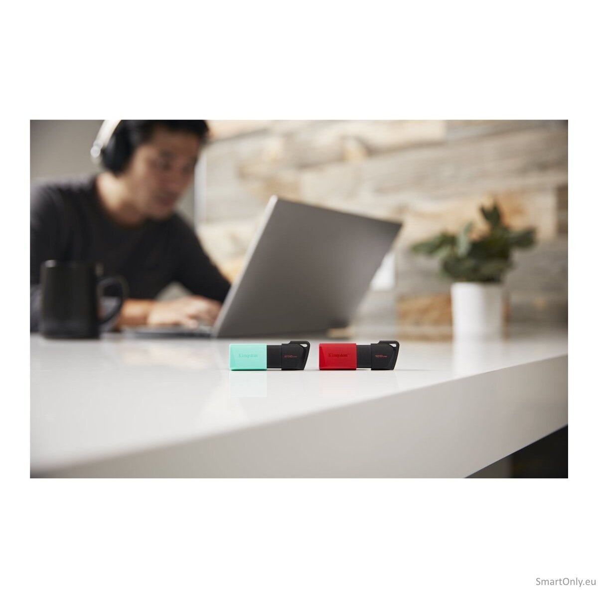 Kingston | USB Flash Drive | DataTraveler Exodia | 256 GB | USB 3.2 Gen 1 | Black/Teal 6 Kingston | USB Flash Drive | DataTraveler Exodia | 256 GB | USB 3.2 Gen 1 | Black/Teal 6