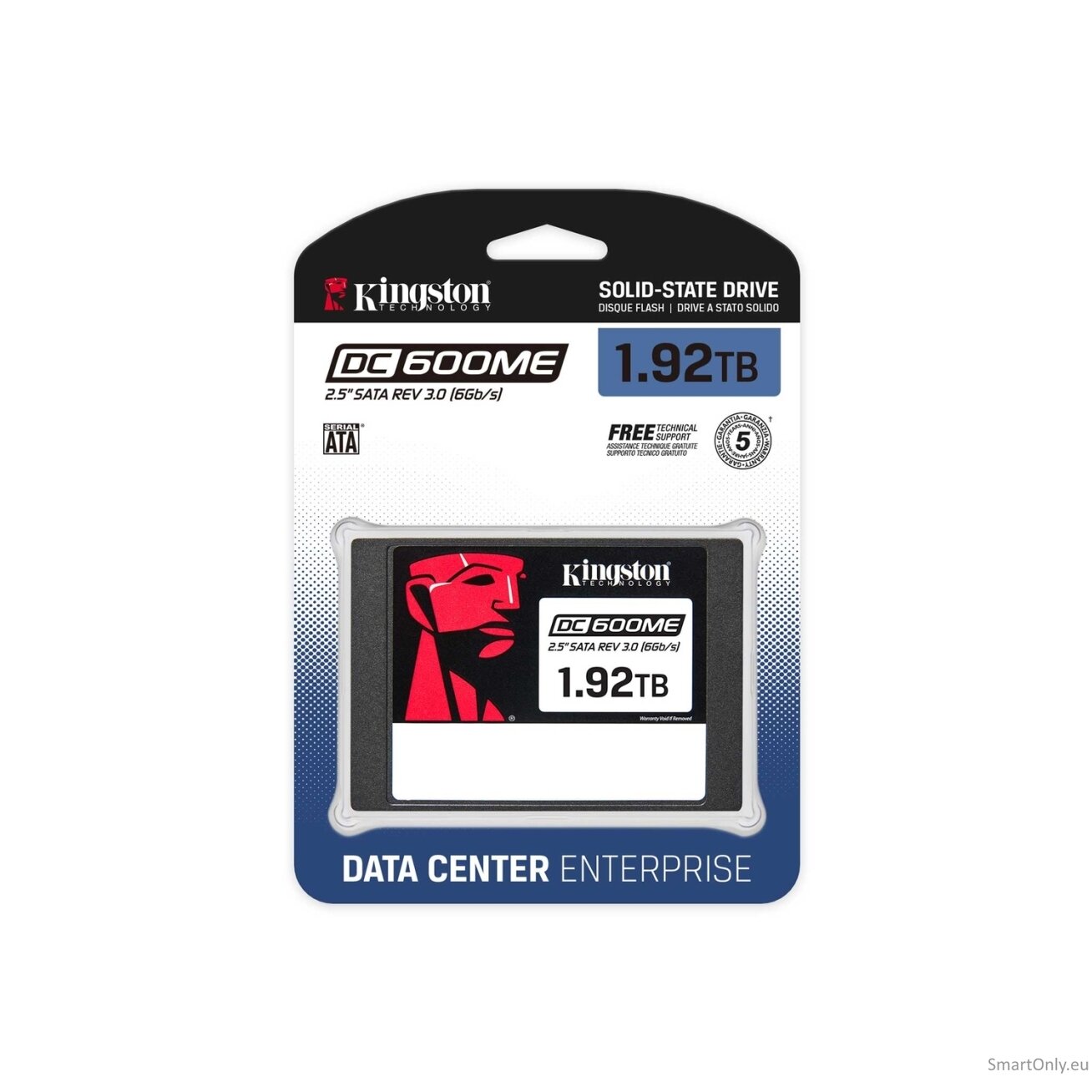 Kingston SSD | DC600M | 1920 GB | SSD form factor 2.5" | Solid-state drive interface SATA Rev. 3.0 (6Gb/s) | Read speed 560 MB/s | Write speed 530 MB/s 2