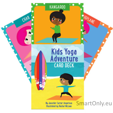 Kids Yoga Adventure kortos US Games Systems Kids Yoga Adventure kortos US Games Systems
