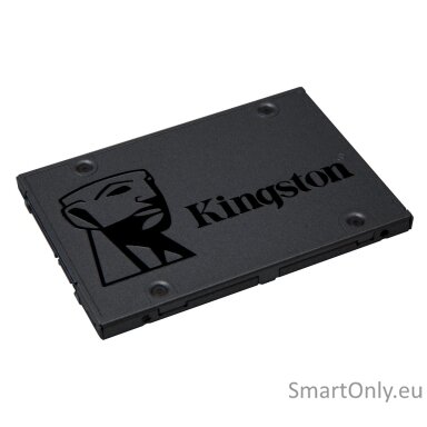 Kingston | A400 | 480 GB | SSD form factor 2.5" | Solid-state drive interface SATA | Read speed 500 MB/s | Write speed 450 MB/s