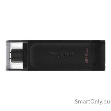 Kingston | DataTraveler 70 | 64 GB | USB-C | Black Kingston | DataTraveler 70 | 64 GB | USB-C | Black