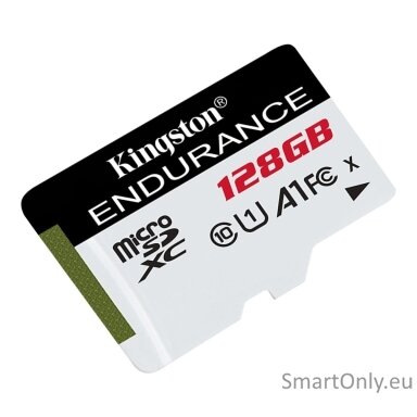 Kingston | Endurance 95R | 128 GB | Micro SD | Flash memory class 10 Kingston | Endurance 95R | 128 GB | Micro SD | Flash memory class 10