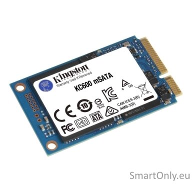 Kingston | KC600 | 1000 GB | Solid-state drive interface mSATA | Read speed 550 MB/s | Write speed 520 MB/s Kingston | KC600 | 1000 GB | Solid-state drive interface mSATA | Read speed 550 MB/s | Write speed 520 MB/s