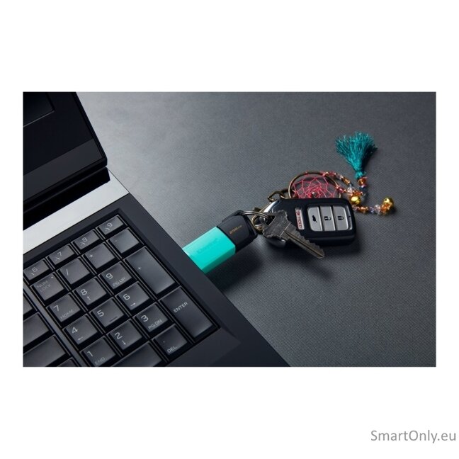 Kingston | USB Flash Drive | DataTraveler Exodia | 256 GB | USB 3.2 Gen 1 | Black/Teal 8 Kingston | USB Flash Drive | DataTraveler Exodia | 256 GB | USB 3.2 Gen 1 | Black/Teal 8