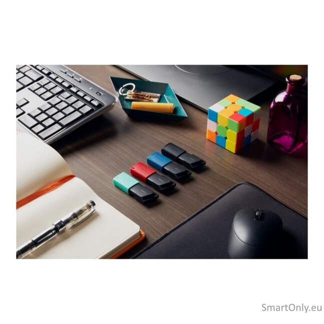 Kingston | USB Flash Drive | DataTraveler Exodia | 256 GB | USB 3.2 Gen 1 | Black/Teal 4