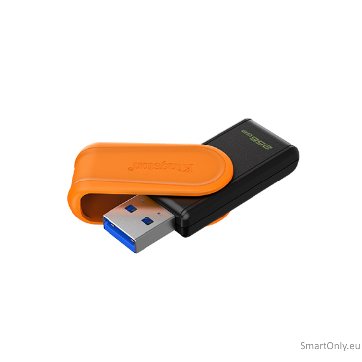 Kingston USB Flash Drive | DataTraveler Exodia S | 256 GB | USB 3.2 Gen 1 | Black/Orange Kingston USB Flash Drive | DataTraveler Exodia S | 256 GB | USB 3.2 Gen 1 | Black/Orange