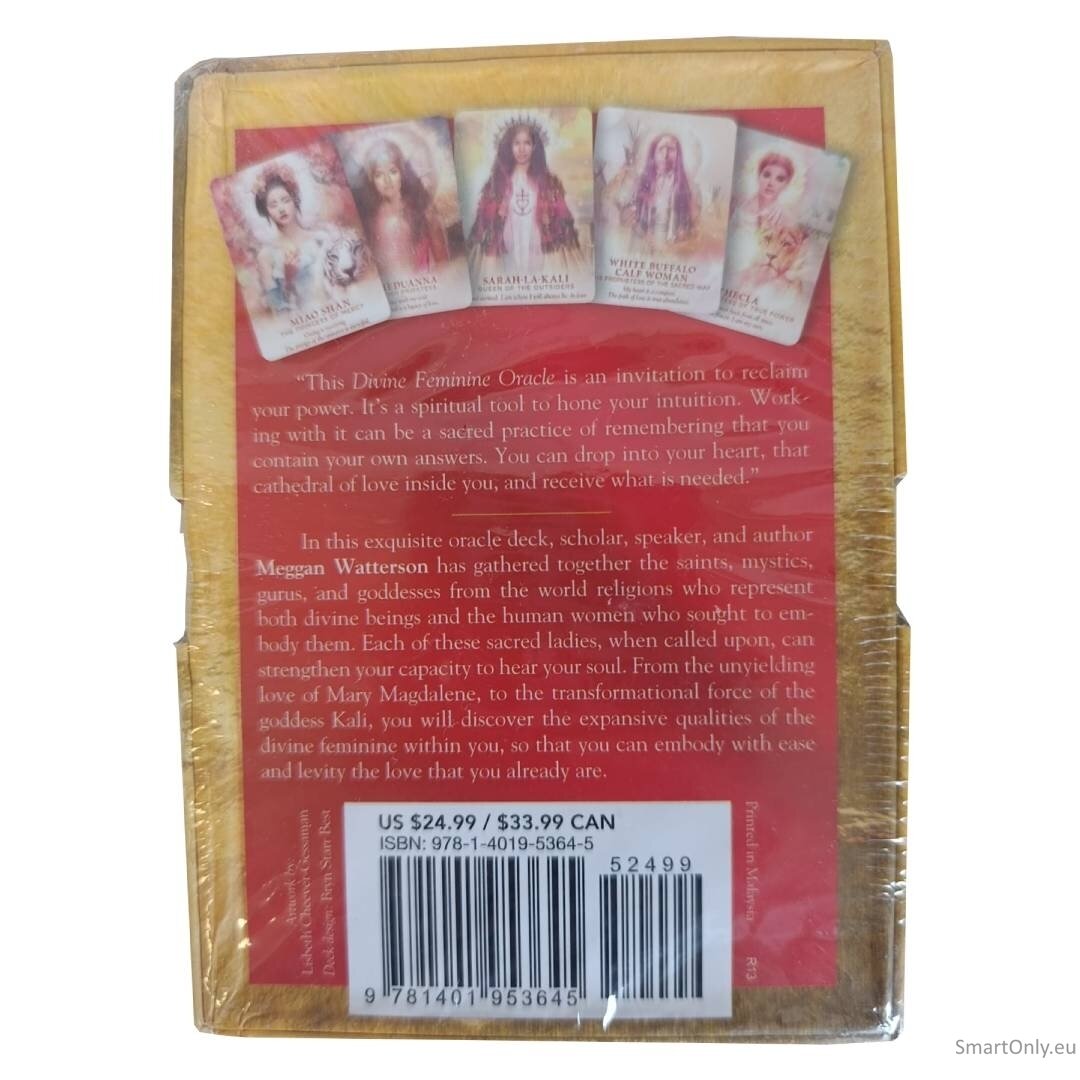 Kosmetinis defektas Divine Feminine Oracle kortos Hay House 2 Kosmetinis defektas Divine Feminine Oracle kortos Hay House 2