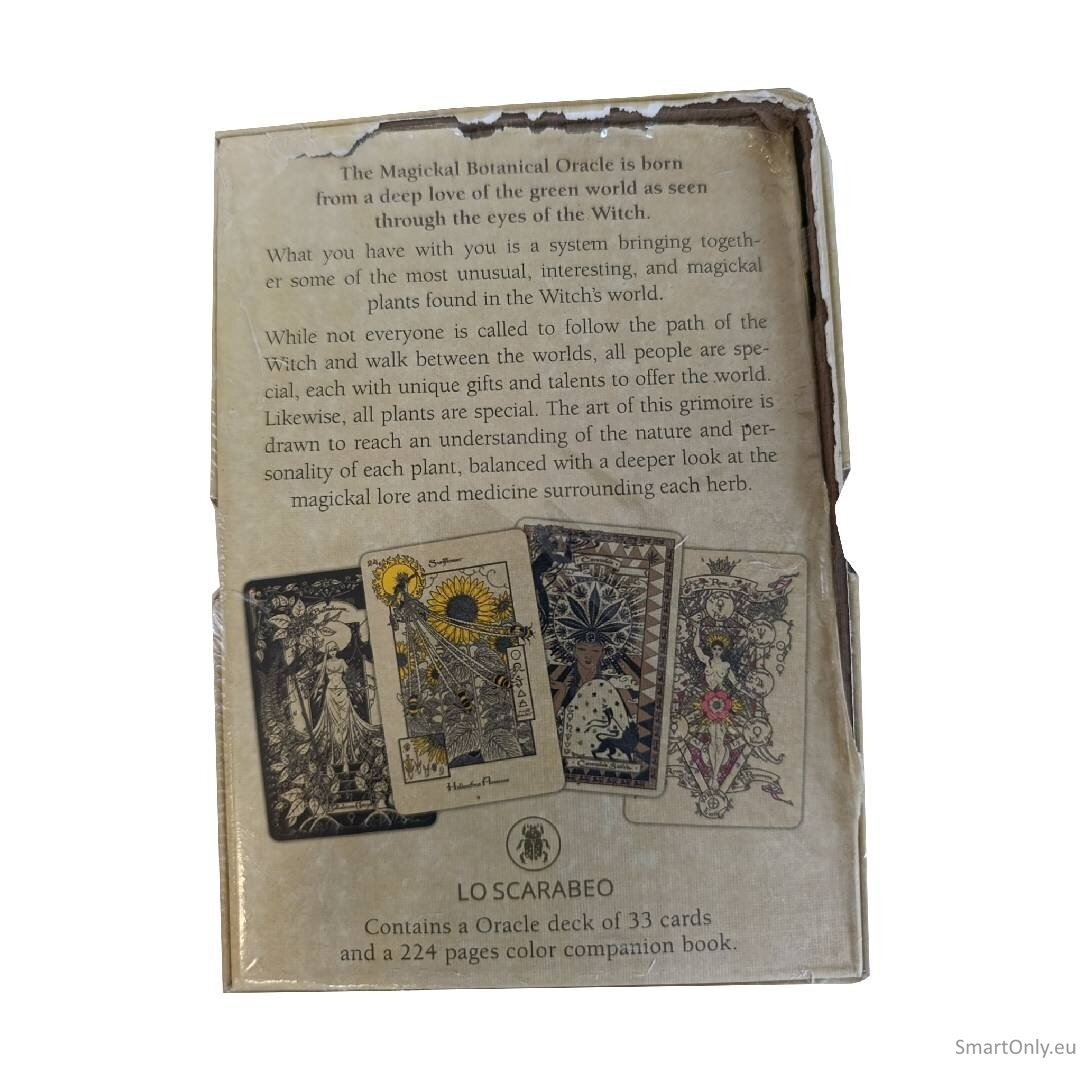 Kosmetinis defektas The Magickal Botanical Oracle kortos Lo Scarabeo 5 Kosmetinis defektas The Magickal Botanical Oracle kortos Lo Scarabeo 5