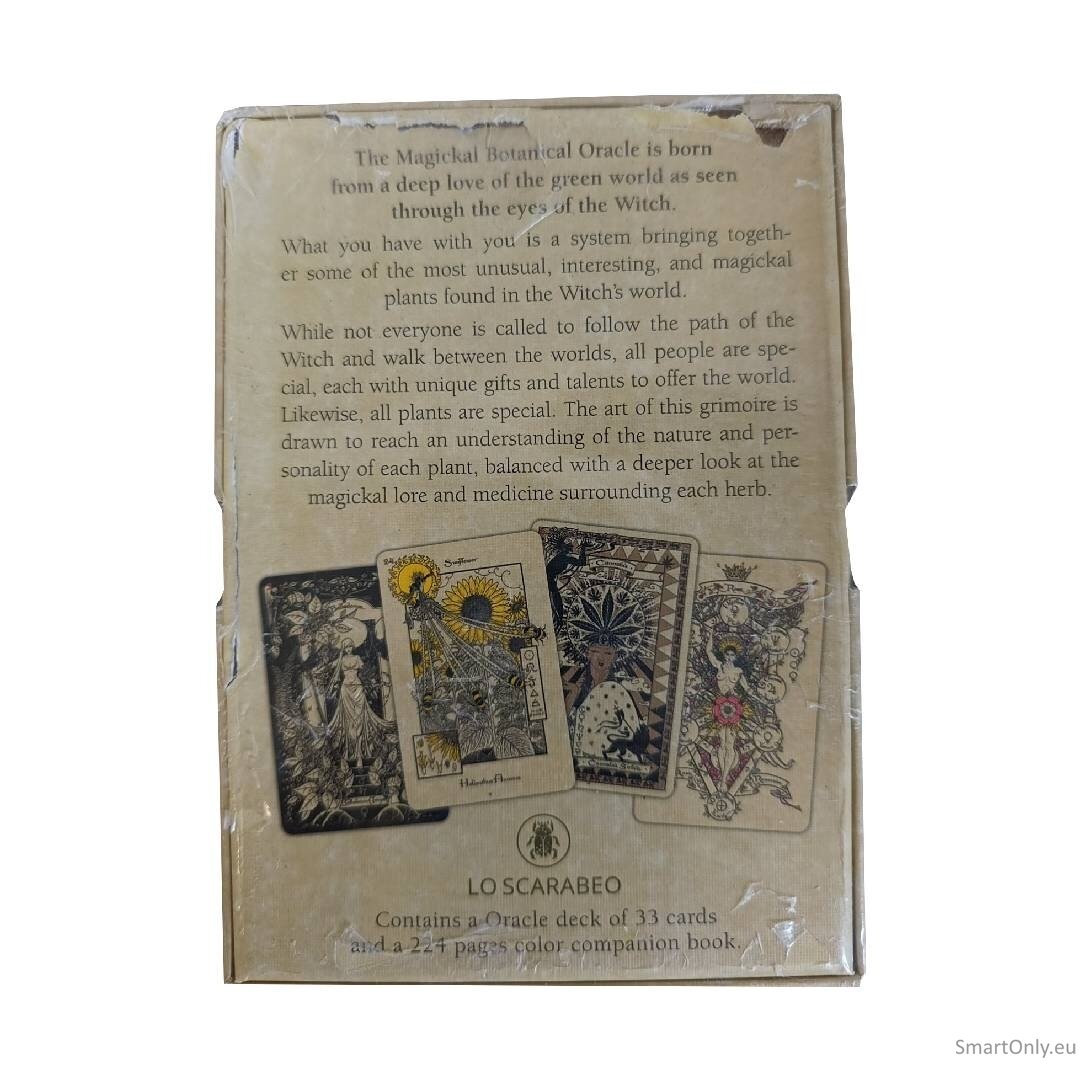 Kosmetinis defektas The Magickal Botanical Oracle kortos Lo Scarabeo 3 Kosmetinis defektas The Magickal Botanical Oracle kortos Lo Scarabeo 3