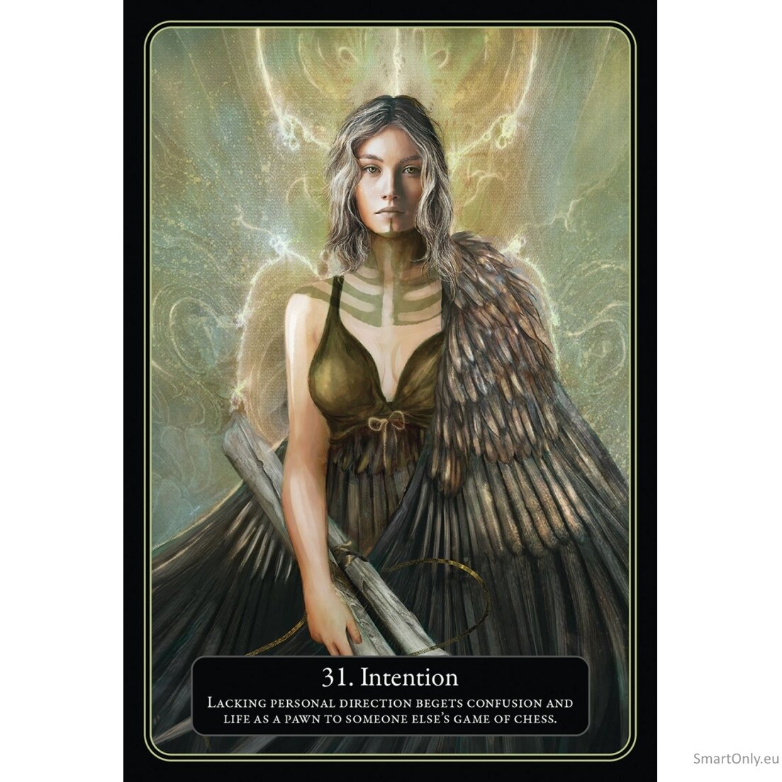 Kosmetinis defektas The Lantern Oracle kortos Blue Angel 4