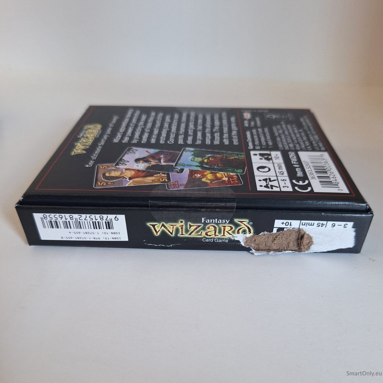 Kosmetinis defektas Fantasy Wizard kortų žaidimas US Games Systems 10
