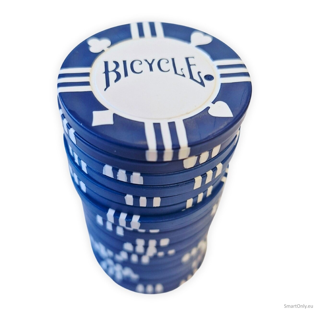 Kosmetinis defektas Pokerio žetonai 20 vnt. (Mėlynos sp.) Bicycle Kosmetinis defektas Pokerio žetonai 20 vnt. (Mėlynos sp.) Bicycle