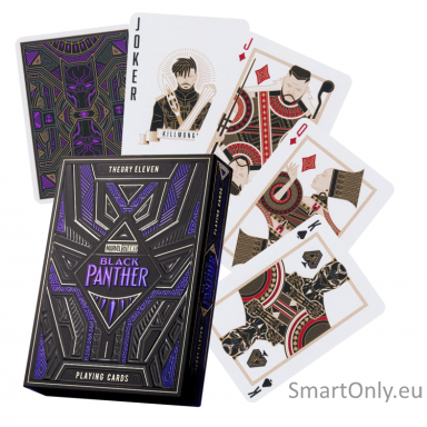 Kosmetinis defektas Black Panther žaidimo kortos Theory11