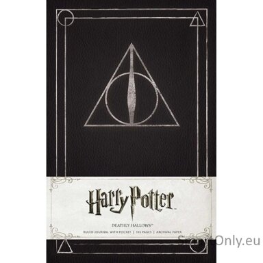 Kosmetinis defektas Harry Potter: The Deathly Hallows Žurnalas kietu viršeliu Insight Editions Kosmetinis defektas Harry Potter: The Deathly Hallows Žurnalas kietu viršeliu Insight Editions