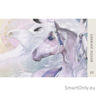 Kosmetinis defektas Horse Wisdom Oracle kortos Blue Angel
