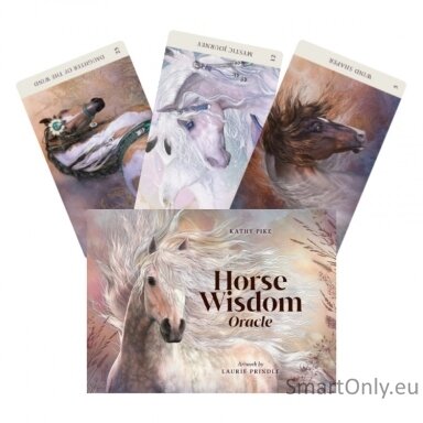 Kosmetinis defektas Horse Wisdom Oracle kortos Blue Angel