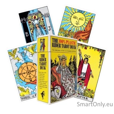 Kosmetinis defektas The 100 percent Plastic Rider Tarot kortos US Games Systems