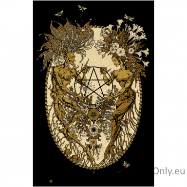 Kosmetinis defektas The Magickal Botanical Oracle kortos Lo Scarabeo