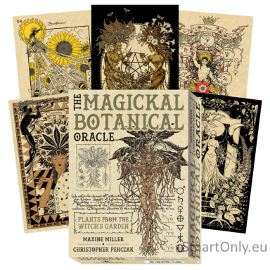 Kosmetinis defektas The Magickal Botanical Oracle kortos Lo Scarabeo