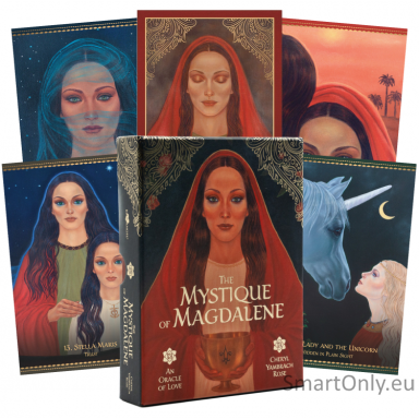 Kosmetinis defektas The Mystique Of Magdalene Oracle kortos Blue Angel
