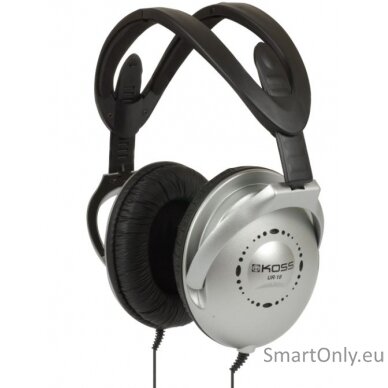 Koss Headphones UR18 Wired, On-Ear, 3.5 mm, Noise canceling, Silver