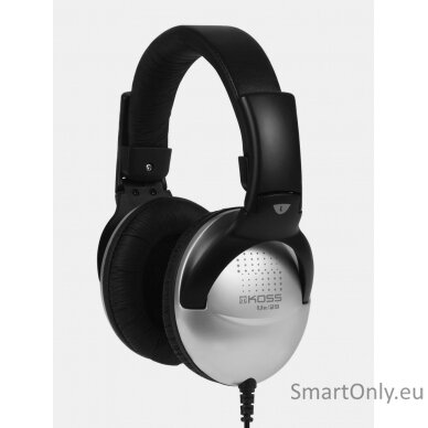 Koss Headphones UR29 Wired, On-Ear, 3.5 mm, Noise canceling, Black/Silver 2