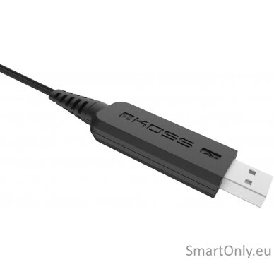 Koss USB Communication Headsets CS300 On-Ear, Microphone, Noise canceling, USB, Black 1