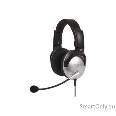 Koss Headphones SB45 Wired, On-Ear, Microphone, 3.5 mm, Noise canceling, Silver/Black 5 Koss Headphones SB45 Wired, On-Ear, Microphone, 3.5 mm, Noise canceling, Silver/Black 5