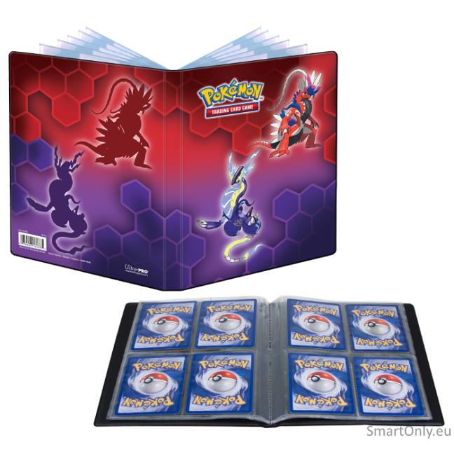 Koraidon & Miraidon 4 kišenių albumas pokemonų kortelėms, Pokémon