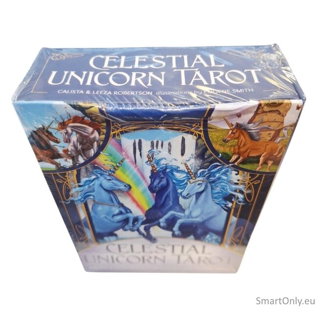 Kosmetinis defektas Celestial Unicorn Taro kortos Llewellyn 2