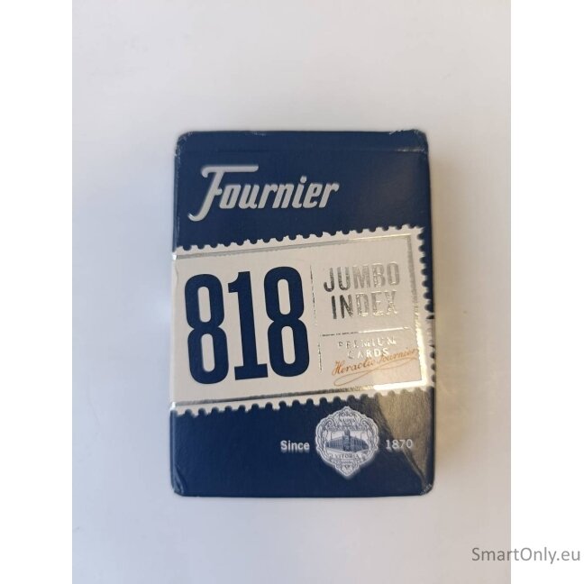 Kosmetinis defektas Fournier 818 pokerio kortos (Mėlyna) 4