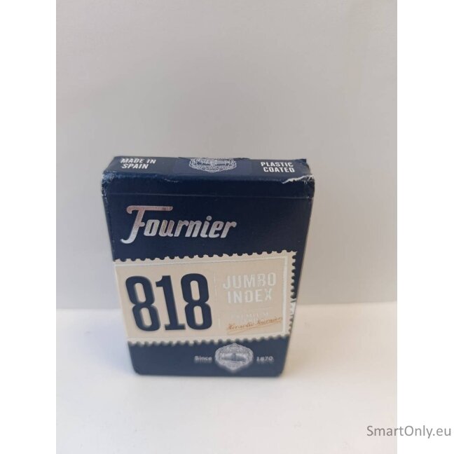 Kosmetinis defektas Fournier 818 pokerio kortos (Mėlyna) 5
