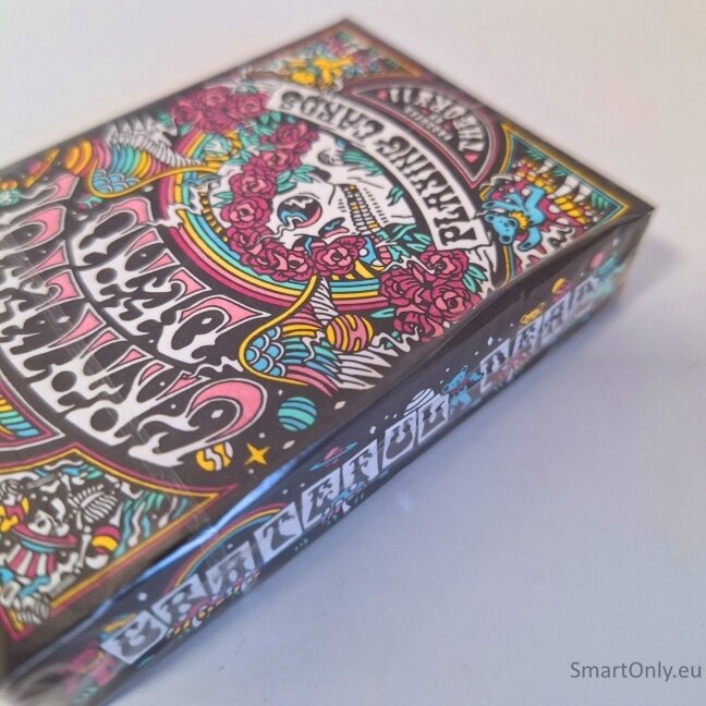 Kosmetinis defektas Grateful Dead žaidimo kortos Theory11 1
