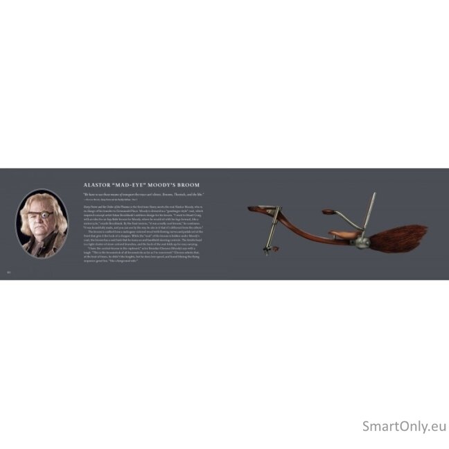 Kosmetinis defektas Harry Potter The Broom Collection Insight Editions 4 Kosmetinis defektas Harry Potter The Broom Collection Insight Editions 4