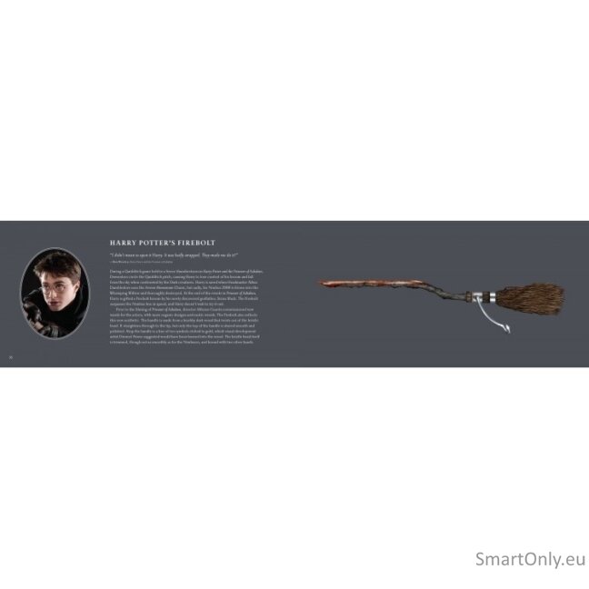 Kosmetinis defektas Harry Potter The Broom Collection Insight Editions 5 Kosmetinis defektas Harry Potter The Broom Collection Insight Editions 5