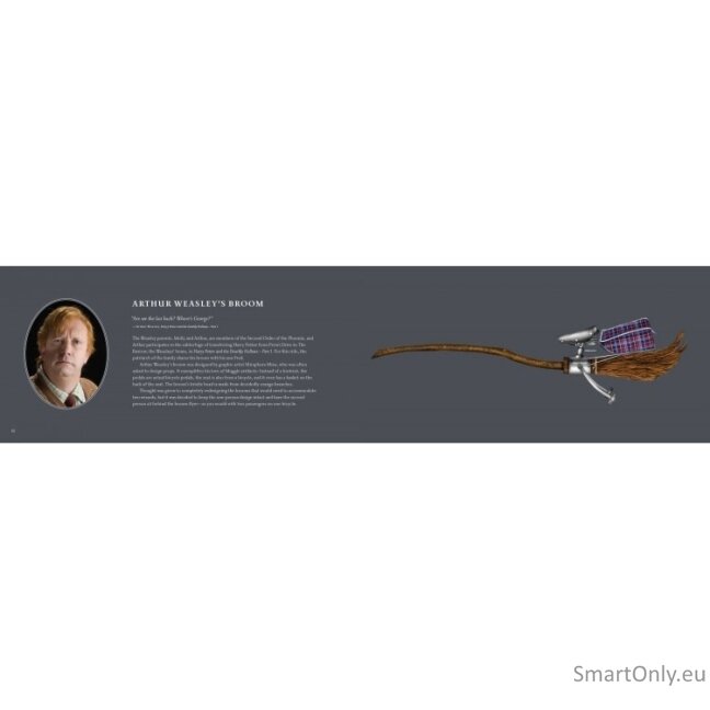 Kosmetinis defektas Harry Potter The Broom Collection Insight Editions 6 Kosmetinis defektas Harry Potter The Broom Collection Insight Editions 6