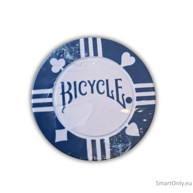 Kosmetinis defektas Pokerio žetonai 20 vnt. (Mėlynos sp.) Bicycle 1