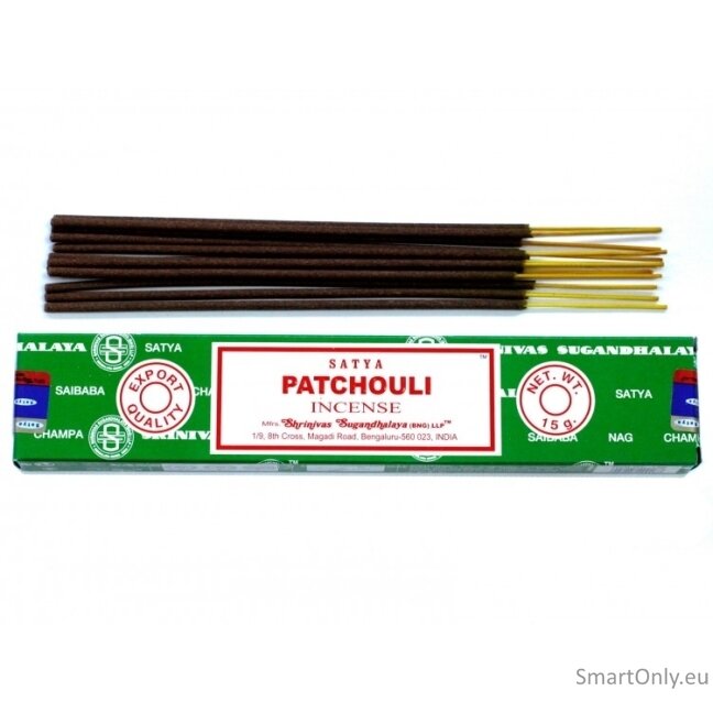 Kosmetinis defektas Satya smilkalai - Pačiulis Kosmetinis defektas Satya smilkalai - Pačiulis