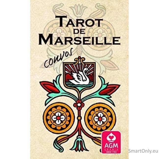 Kosmetinis defektas Tarot De Marseille Convos English Edition Kortos AGM 2