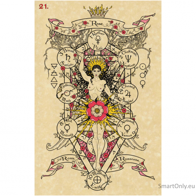 Kosmetinis defektas The Magickal Botanical Oracle kortos Lo Scarabeo 4 Kosmetinis defektas The Magickal Botanical Oracle kortos Lo Scarabeo 4