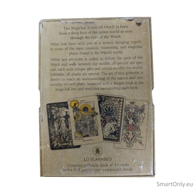 Kosmetinis defektas The Magickal Botanical Oracle kortos Lo Scarabeo 3 Kosmetinis defektas The Magickal Botanical Oracle kortos Lo Scarabeo 3