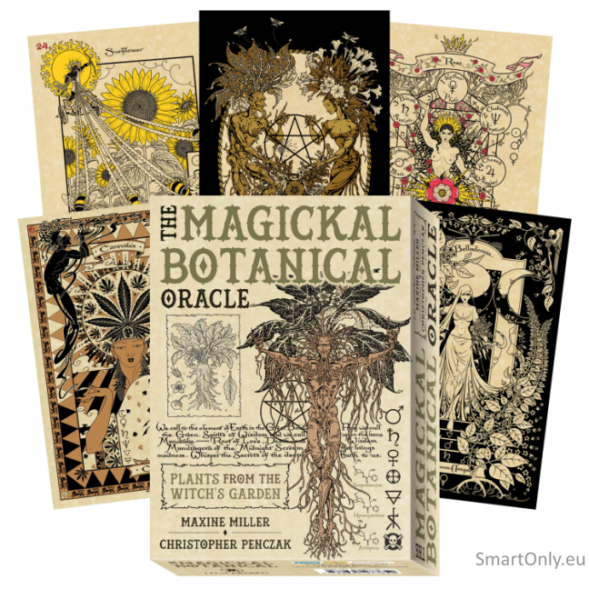Kosmetinis defektas The Magickal Botanical Oracle kortos Lo Scarabeo Kosmetinis defektas The Magickal Botanical Oracle kortos Lo Scarabeo