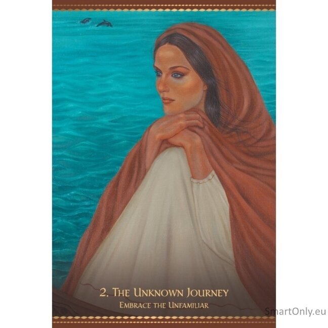 Kosmetinis defektas The Mystique Of Magdalene Oracle kortos Blue Angel 4