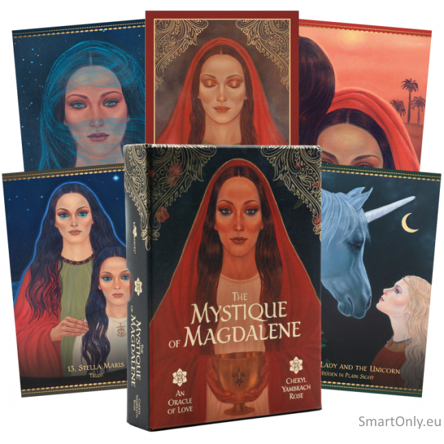 Kosmetinis defektas The Mystique Of Magdalene Oracle kortos Blue Angel Kosmetinis defektas The Mystique Of Magdalene Oracle kortos Blue Angel