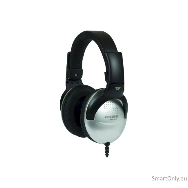 Koss Headphones UR29 Wired, On-Ear, 3.5 mm, Noise canceling, Black/Silver 3 Koss Headphones UR29 Wired, On-Ear, 3.5 mm, Noise canceling, Black/Silver 3